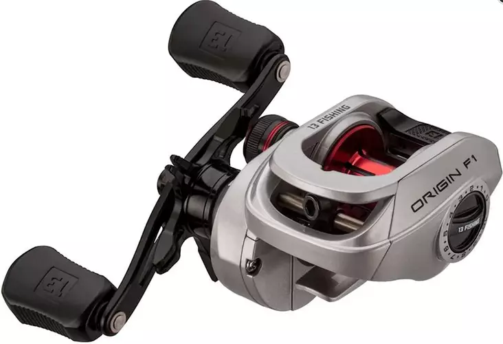 13Fishing Origin F1 LH, Wurfrolle - Casting Multiplier Rollen - 810068291452 - 1