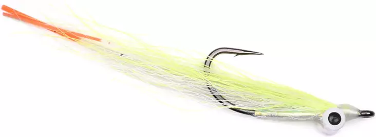 Einzelne Fliege, Barsch Clouser Chartreuse #4 - Fertigfliegen - 8859202539182 - 1