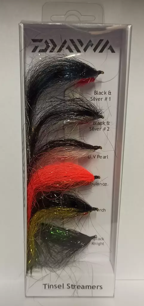 Daiwa Fliegenruten-Set, Tinsel Streamers - Fertigfliegen - 5055545200762 - 1