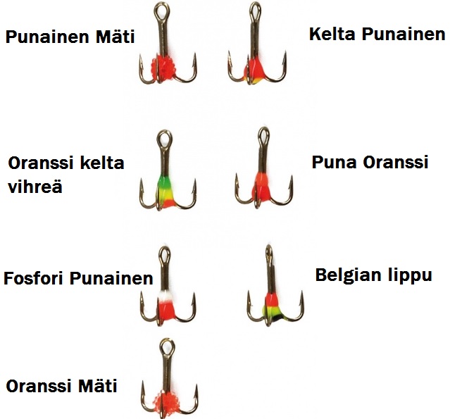 Eepe 3-Dorn Buntangeln - Balanspieße, stehende Spieße, Mormyschen - 102082 - 1