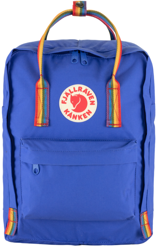 Fjällräven Kånken Regenbogen-Rucksack, Blau - Fjällräven Kånken - 7323450925512 - 1
