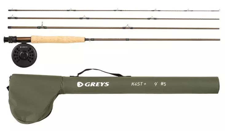 Greys K4ST+ 9'#5, Fliegenrute - Fliegenfischerruten und Sets - 043388470652 - 1