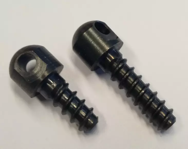 Schlaufenverbindung Holzschrauben, 2 Stück - Waffenaccessoires - 6430038646002 - 1