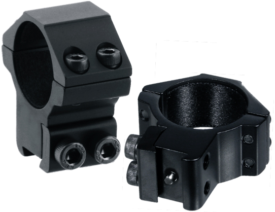 30mm Zielfernrohrmontage für 11mm Schiene, Medium - Fernglasständer und Objektivschutz - 4712274524552 - 1