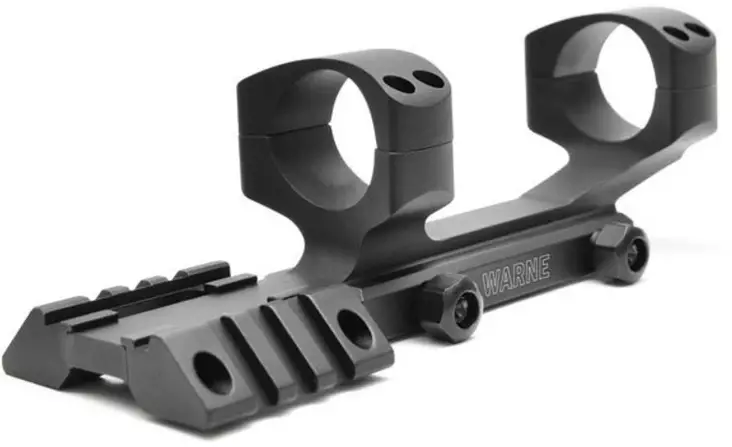 Zielfernrohrbasis, Warne 30mm Ramp - Fernglasständer und Objektivschutz - 656813102952 - 1