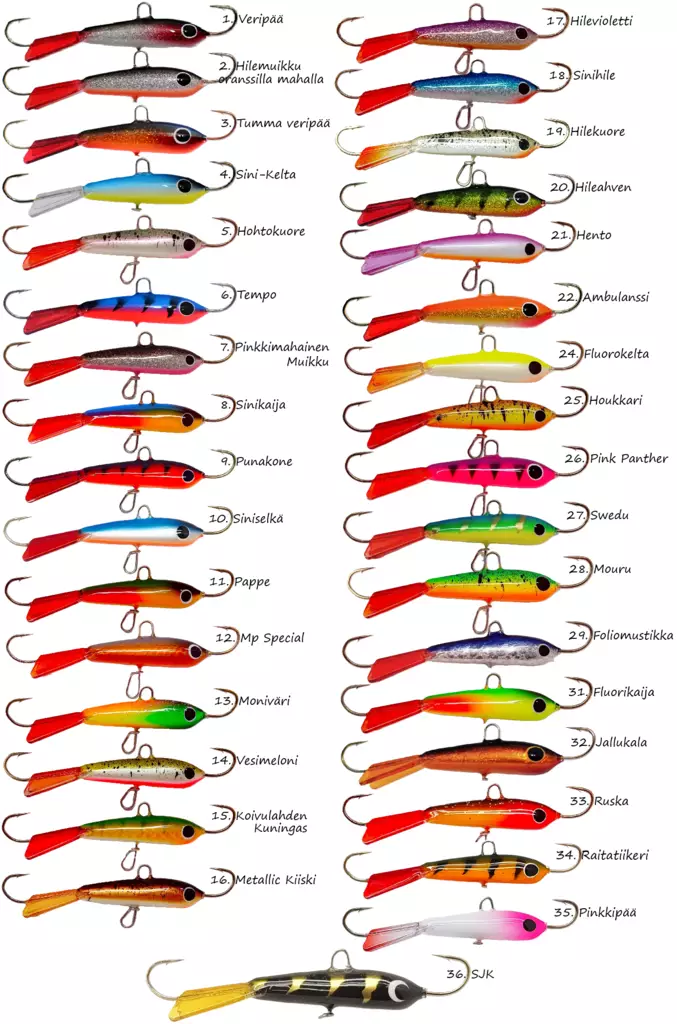 Pilkkipaja Pommi Balance Posen 18g - Balanspieße, stehende Spieße, Mormyschen - 6409310012002 - 1