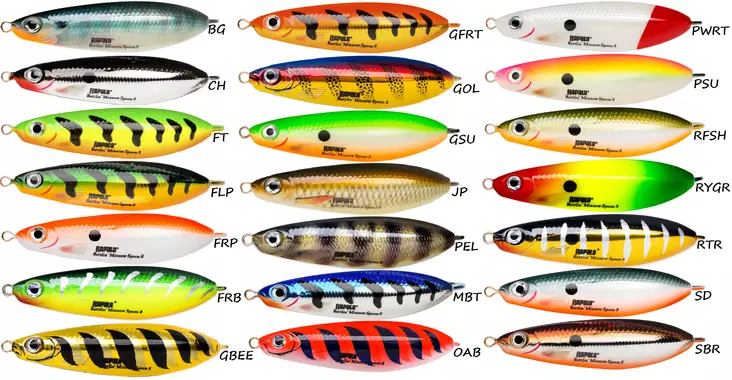 Rapala Rattlin' Minnow Spoon 8cm 16g - Löffel - 6416173026312 - 1