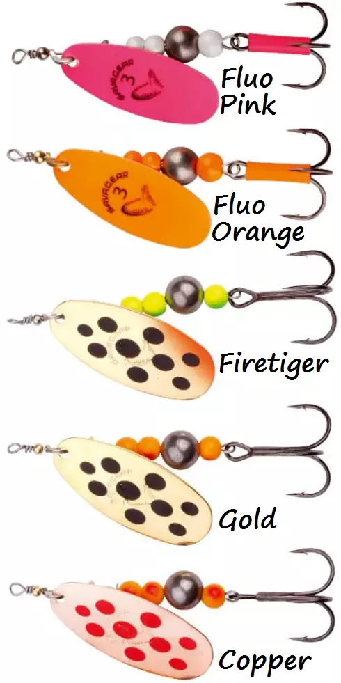 Savage Gear Kaviar Spinner #4 14g - Liegen - 5706301423152 - 1