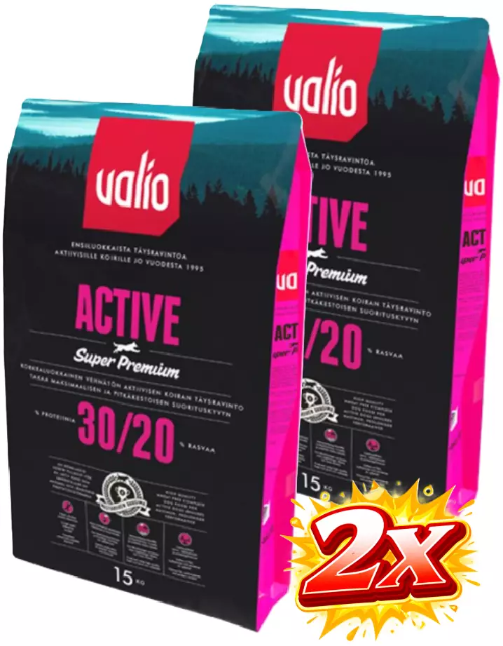 Valio Active 15kg - 2 Säcke - - 6438347000027x2 - 1