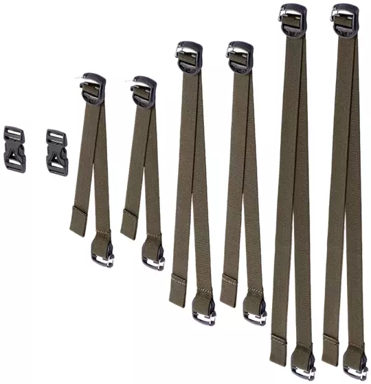 Vorn GS6 – Gate Strap 6-Pack, Riemenset - Aserept und Hüfttaschen - 7090033556172 - 1