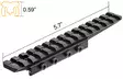 Picatinny-Adapter 11mm, UTG - Fernglasständer und Objektivschutz - 4717385551633 - 1