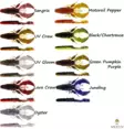 Westin Crecraw Creaturebait 6,5cm 4g 6 Stück - Jigs und Shads - P151-000-003 - 1