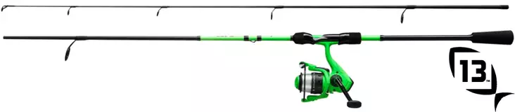 13Fishing Fate 2000 Neon, Freilaufrolle - Baitcastingrollen - 819065016143 - 1