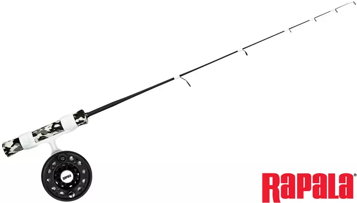 Eisangelnrute, Rapala Flatstick Combo 24" M - Angelschnüre - 022677300313 - 1