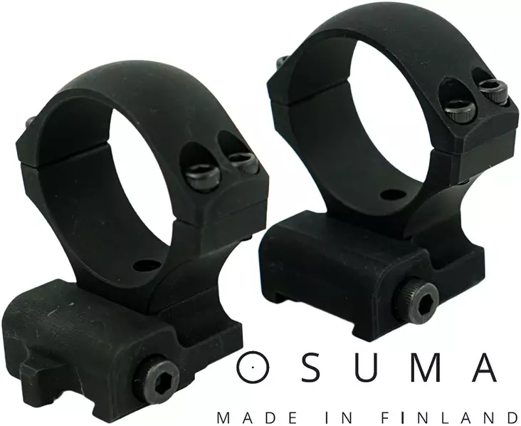 Osuma Tikka M55/65 30mm HI Zielfernrohrmontage - Fernglasständer und Objektivschutz - 6430068625213 - 1