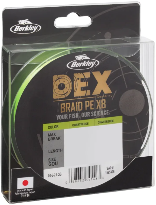 Berkley DEX 150m, Schnur - Angelschnüre - 028632341513 - 1