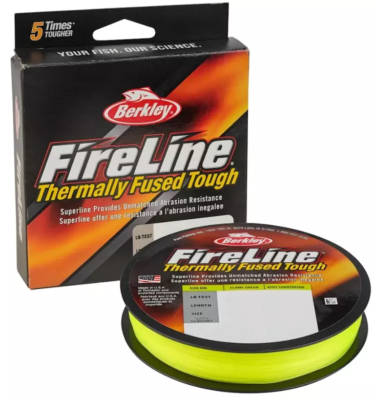 Berkley Fireline thermisch verschmolzen und robust - Angelschnüre - 028632973233 - 1