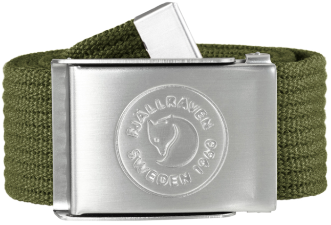 Fjällräven 1960 Logo Gürtel, Grün - Fjällräven Zubehör - 7323450849733 - 1