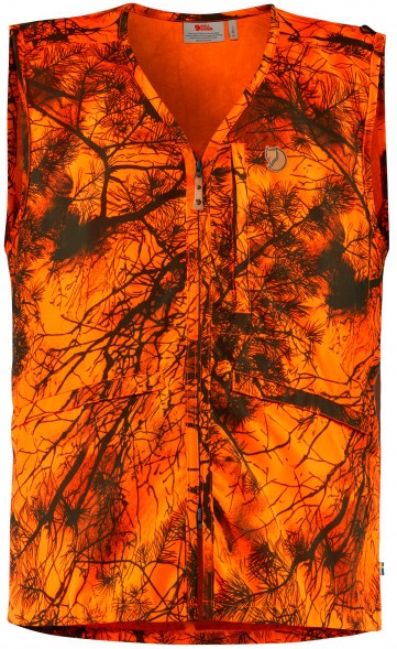 Fjällräven Värmland Weste, Orange Camouflage - Fjällräven Jacken - 7323450533 - 1