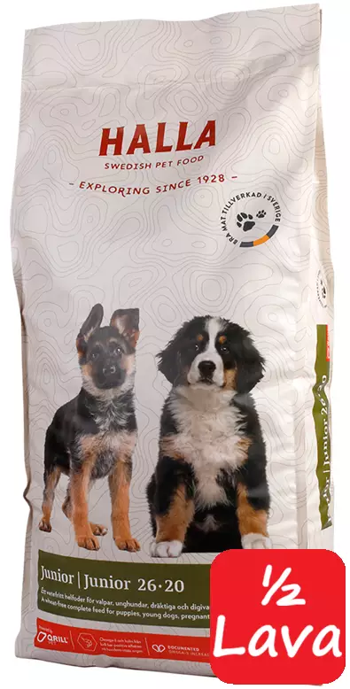 Halla Junior 15kg - 18 Säcke -  - 7350003233023 - 3