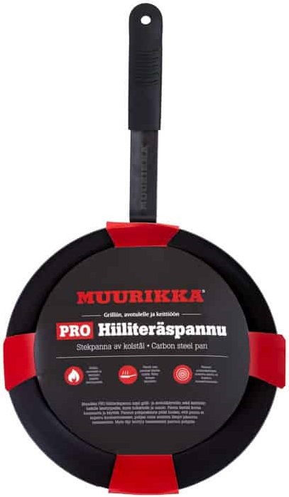 Muurikka PRO Kohlenstoffstahlpfanne 30cm - Muurikka Pfannen, Smoker, Kochen - 6416575409003 - 1