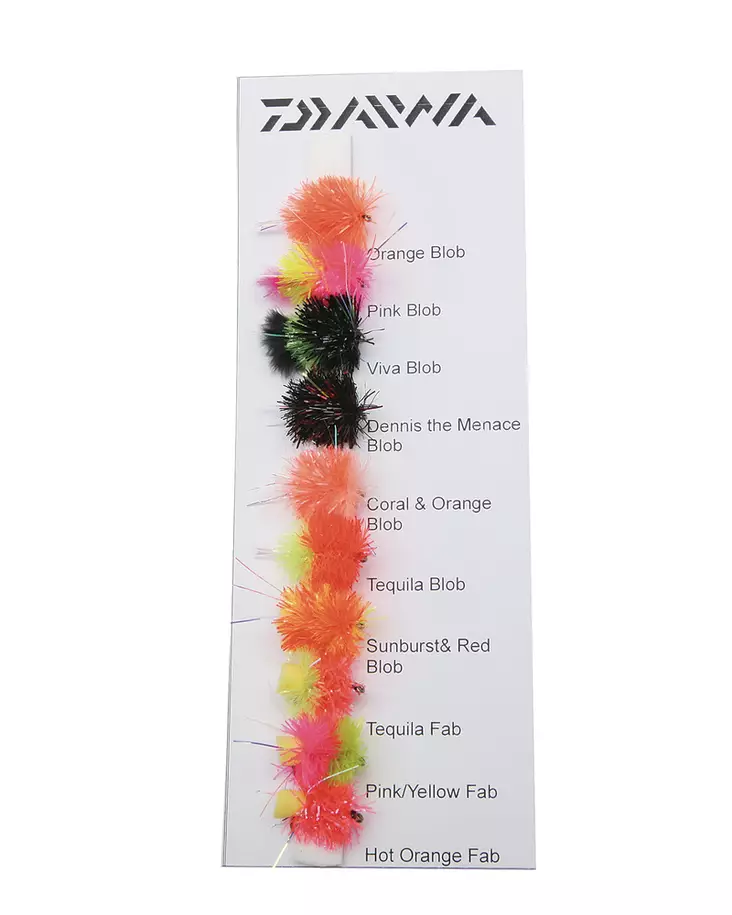 Blobs Fliegendosen, Daiwa 10 Stück - Fertigfliegen - 5052245013463 - 1