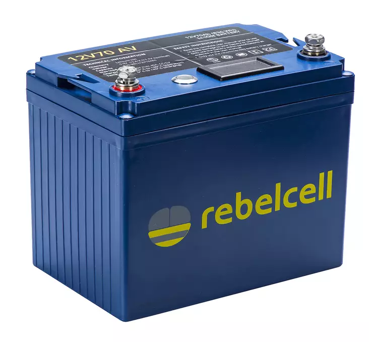 Rebelcell Li-Ion 12V 70A Batterie (836 Wh) - Elektroaußenbordmotoren und Zubehör - 7106623690703 - 1