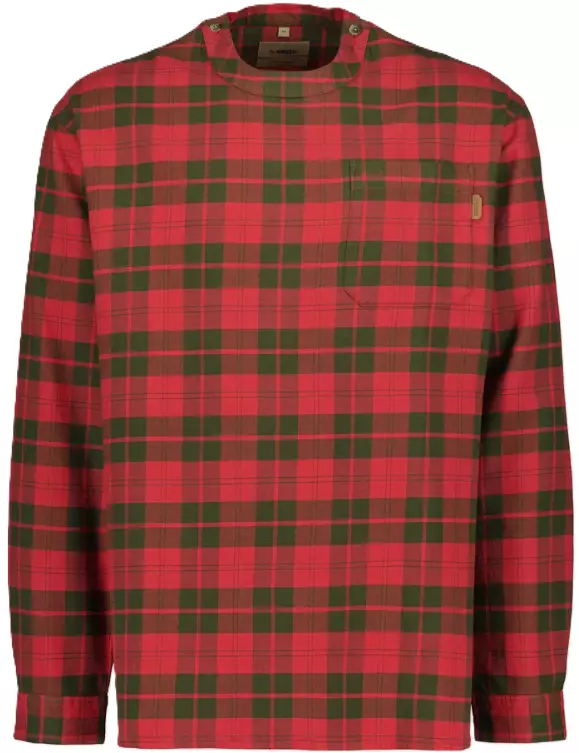 Sasta Pahta Baumwollhemd, Cranberry - Sasta Hosen - 6419619123223 - 1