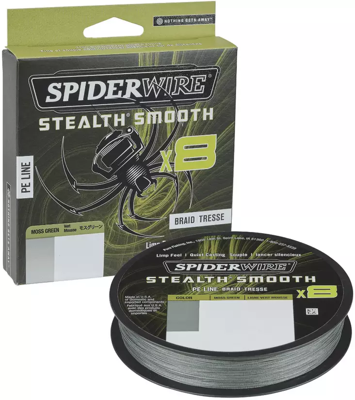 Spiderwire Stealth Smooth x8, 150m, MGR - Angelschnüre - 022021663223 - 1