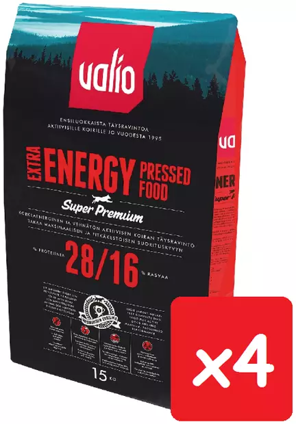 Valio Puriste Extra Energy 15kg - 4 Säcke -  - 6438347000058x4 - 1