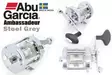 Abu Garcia AMB 6500CL Stahlgrau - Casting Multiplier Rollen - 1441814 - 2