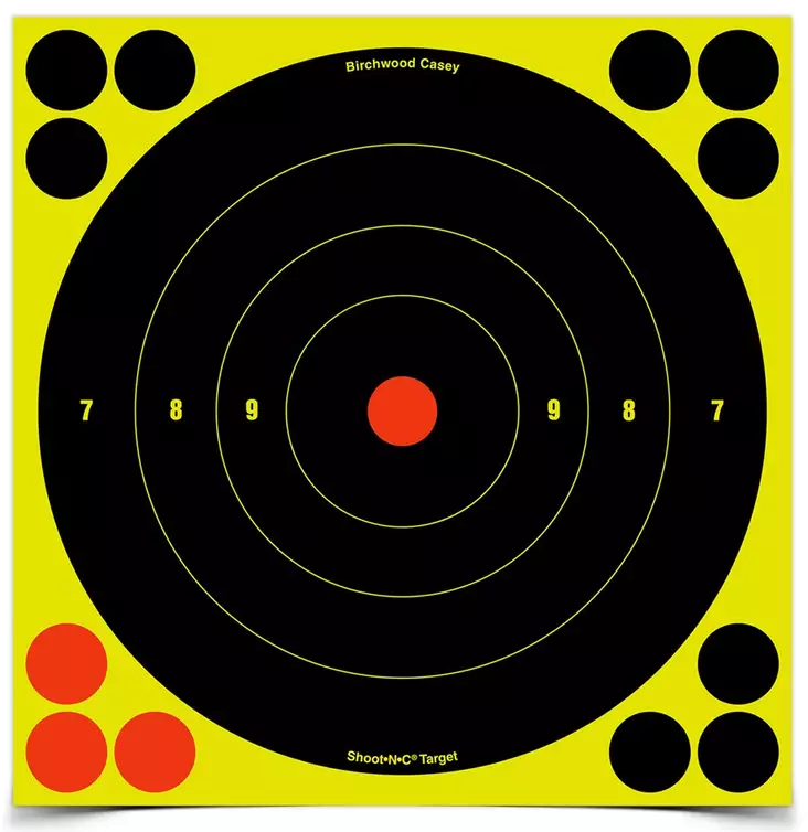 Birkenholz Shoot´N´C 15,24 cm Bull's-eye Ziel - Waffen- und Zielhilfen - 029057345124 - 1