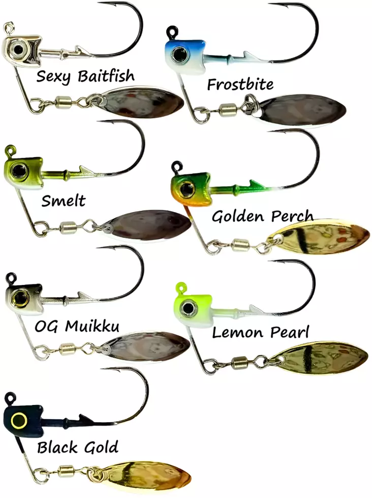 Blackfin Ghosty Underspin 8,5g - Jigs und Shads - 6429811727204 - 1