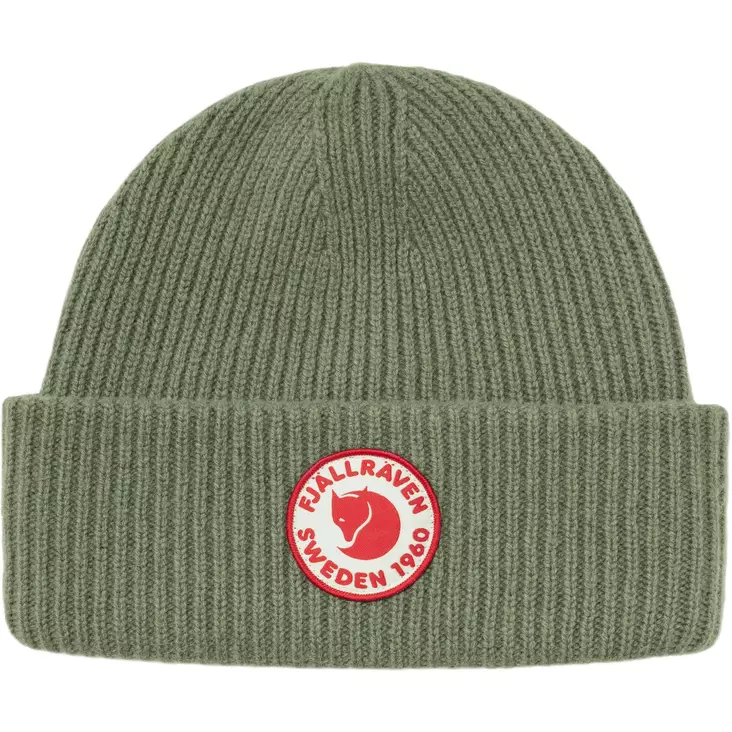 Fjällräven 1960 Logo Mütze, Beanie, K.Grün - Fjällräven Kopfbedeckungen - 7323450792794 - 1