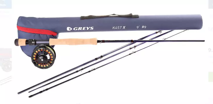 Greys K4ST X 10' #3, Fliegenrute - Fliegenfischerruten und Sets - 043388470744 - 1