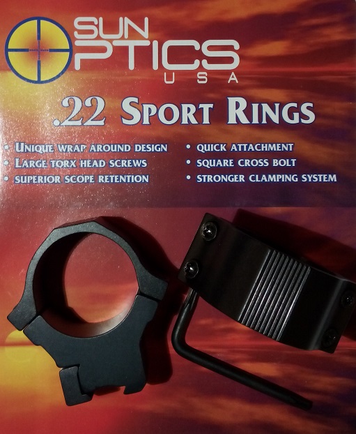 Zielfernrohrmontage für Kleinwildgewehre, 30mm M - Fernglasständer und Objektivschutz - 812649012104 - 1