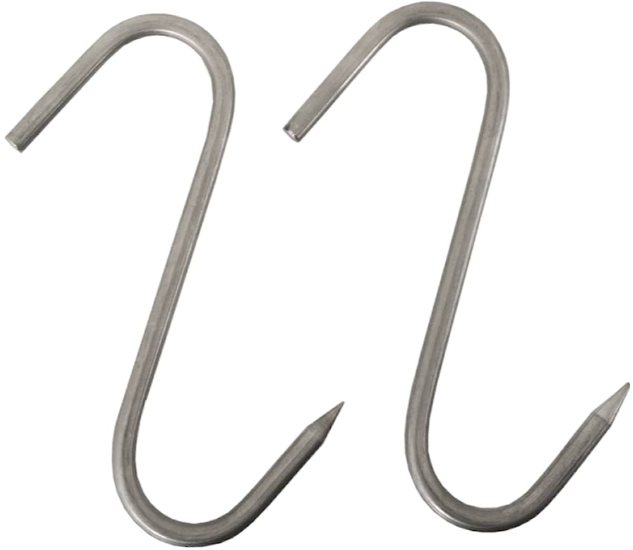 Fleischhaken 140mm 2 Stück, 5er Pack - Sonstige Fleischverarbeitungsprodukte - 7333080035864 - 1