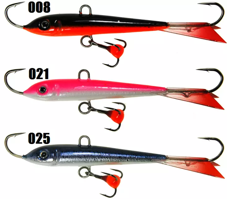 MR. Manu 80mm 35,8g Ausgleichs-Blinker - Balanspieße, stehende Spieße, Mormyschen - 6438239041274 - 1