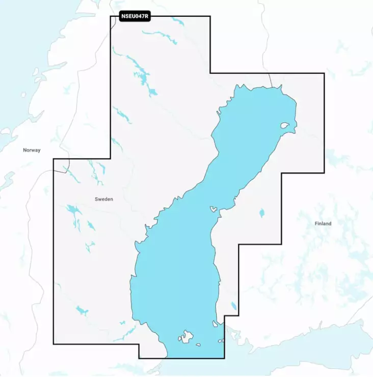 Navionics+ Bootsfahrkarten, Golf von Bothnia - Echolot Zubehör - 821245992154 - 1