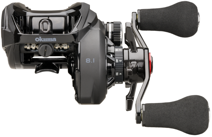 Okuma Hakai DTS 101X-A 8.1:1, RTL Rolle - Casting Multiplier Rollen - 4718947076434 - 1