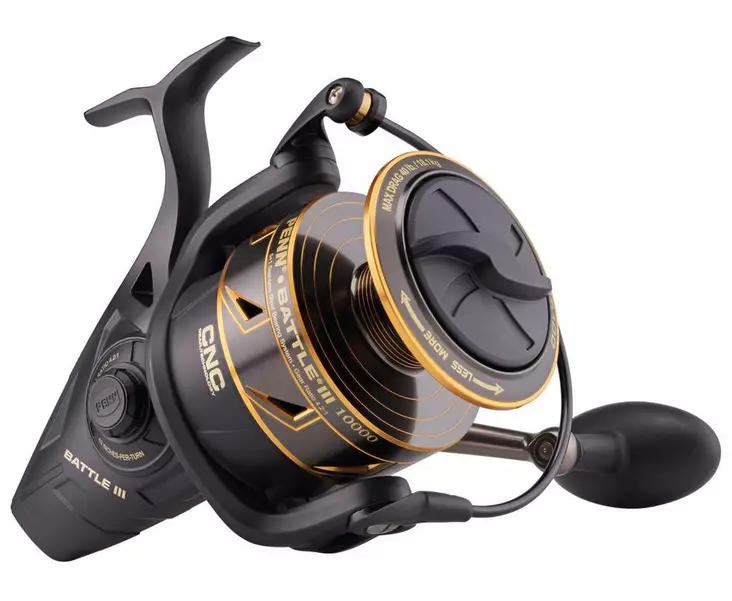 Penn Battle III 10000, Offene Rolle - Baitcastingrollen - 031324048744 - 1