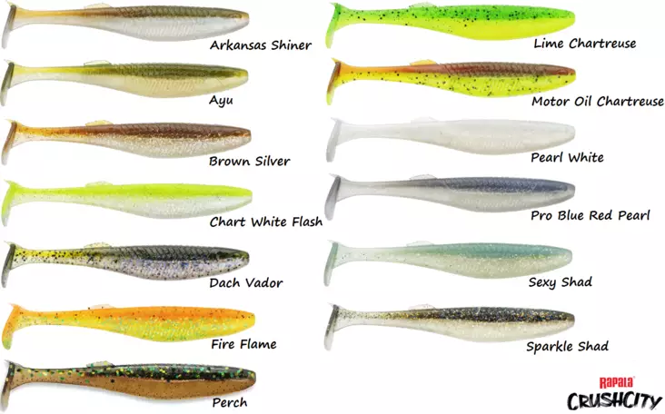 Rapala The Kickman 10cm 6,5g - 3Stk - Jigs und Shads - CCKICKNE4 - 1