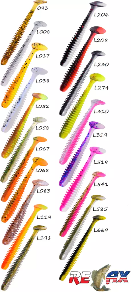 Relax Texas 4" Jig, 4 Stück - Jigs und Shads - RELAX-TEX4 - 1