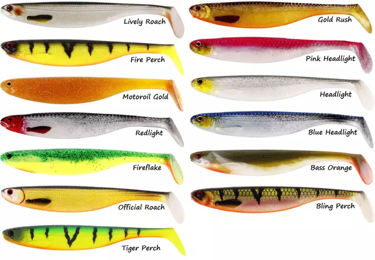 Westin ShadTeez Slim 12cm 10g, 2Stück - Jigs und Shads - P022-000-014 - 1