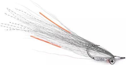 Fliegende, Perch Clouser Silver #4 - Fertigfliegen - 8859202539175 - 1