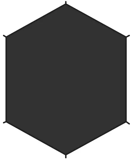 Fjällräven Dome 3 Fußabdruck, Zeltunterlage - Fjällräven Zelte und Schlafsäcke - 7323450207335 - 1