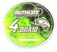 Ruthless 4-Braid Geflochtene Schnur 115m - Angelschnüre - 697175145915 - 1