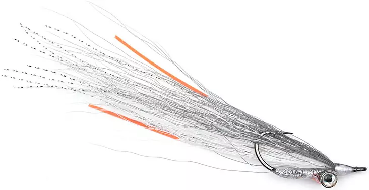Fliegende, Perch Clouser Silver #4 - Fertigfliegen - 8859202539175 - 1