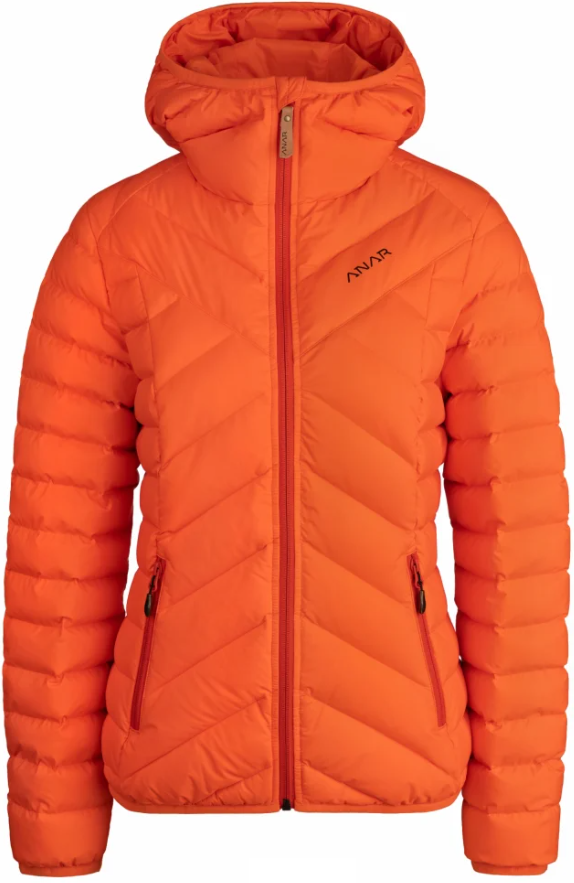 Anar Kiiruna, Damen-Daunenjacke orange - Anar Outdoor-Jacken und -Kleidung - 6438014324455 - 1