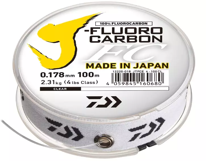 Daiwa J Fluorocarbon 50-100m - Angelschnüre - 4059845160735 - 1